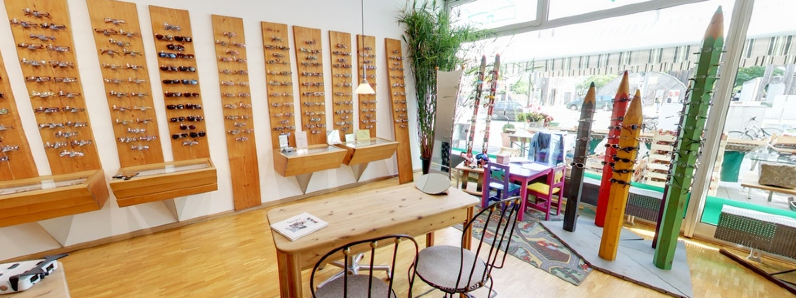 Ladengeschäft Sehpark Optik in Freiburg