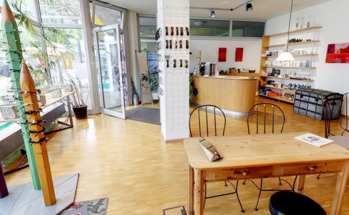 Ladengeschäft Sehpark Optik in Freiburg