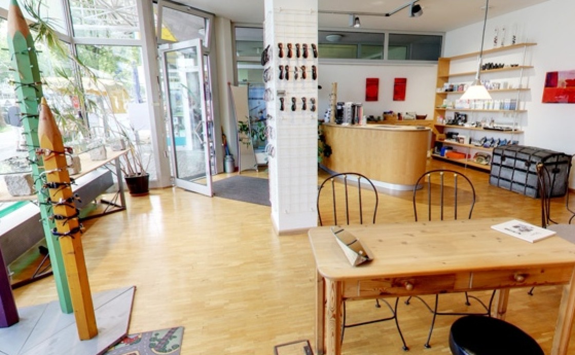 Ladengeschäft Sehpark Optik in Freiburg
